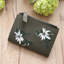 Load image into Gallery viewer, Naivety Embroidery Short Wallet
