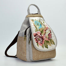 Load image into Gallery viewer, Linen Rucksack