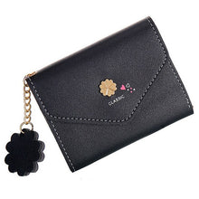 Load image into Gallery viewer, Love Retro Zipper Short Wallet