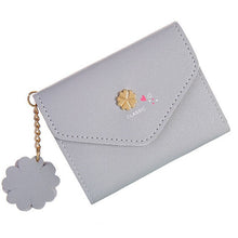 Load image into Gallery viewer, Love Retro Zipper Short Wallet