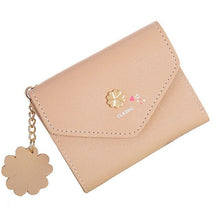 Load image into Gallery viewer, Love Retro Zipper Short Wallet