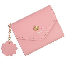 Load image into Gallery viewer, Love Retro Zipper Short Wallet