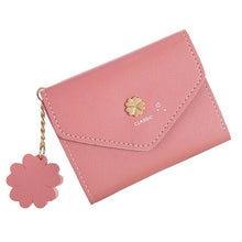 Load image into Gallery viewer, Love Retro Zipper Short Wallet