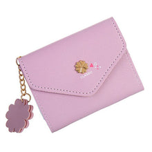 Load image into Gallery viewer, Love Retro Zipper Short Wallet