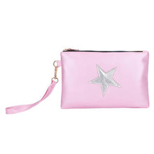 Load image into Gallery viewer, Women Fashion PU Leather Star Pattern Zipper Clutch Bag