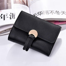Load image into Gallery viewer, Naivety Solid PU Leather Short Wallet