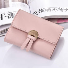Load image into Gallery viewer, Naivety Solid PU Leather Short Wallet