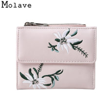Load image into Gallery viewer, Naivety Embroidery Short Wallet