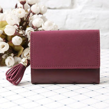 Load image into Gallery viewer, Naivety Tassel Short Wallet