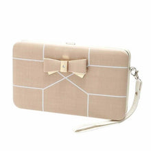 Load image into Gallery viewer, Ladies Long Bow Clutch Bag