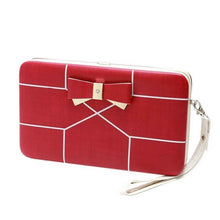 Load image into Gallery viewer, Ladies Long Bow Clutch Bag