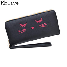 Load image into Gallery viewer, Naivety Cat Prints Long Wallet