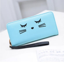 Load image into Gallery viewer, Naivety Cat Prints Long Wallet