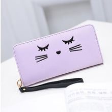 Load image into Gallery viewer, Naivety Cat Prints Long Wallet