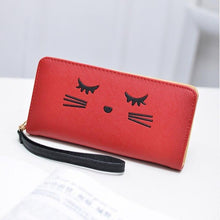 Load image into Gallery viewer, Naivety Cat Prints Long Wallet